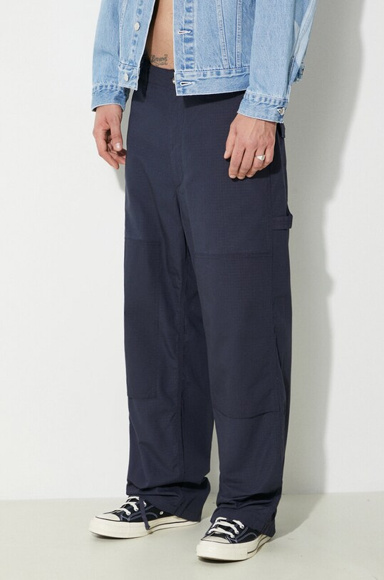 Engineered Garments spodnie bawełniane Painter Pant granatowy OR307.CT114