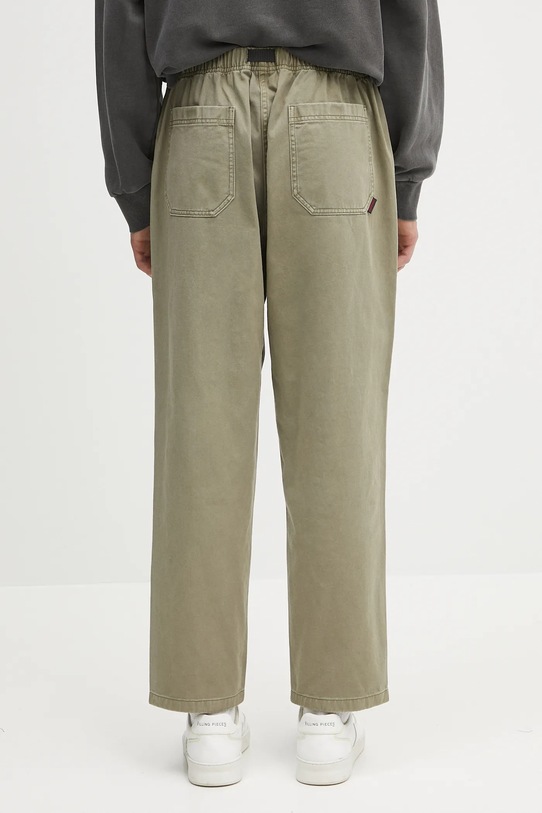 Oblečení Bavlněné kalhoty Gramicci Loose Tapered Ridge Pant G114.OGT zelená