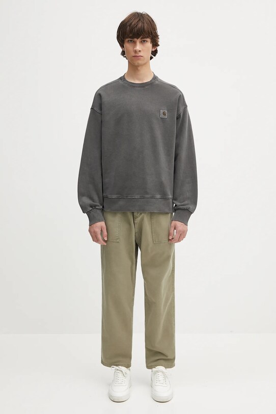Gramicci cotton trousers Loose Tapered Ridge Pant G114.OGT green