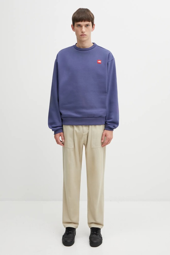 Gramicci spodnie bawełniane Loose Tapered Ridge Pant G114.OGT beżowy