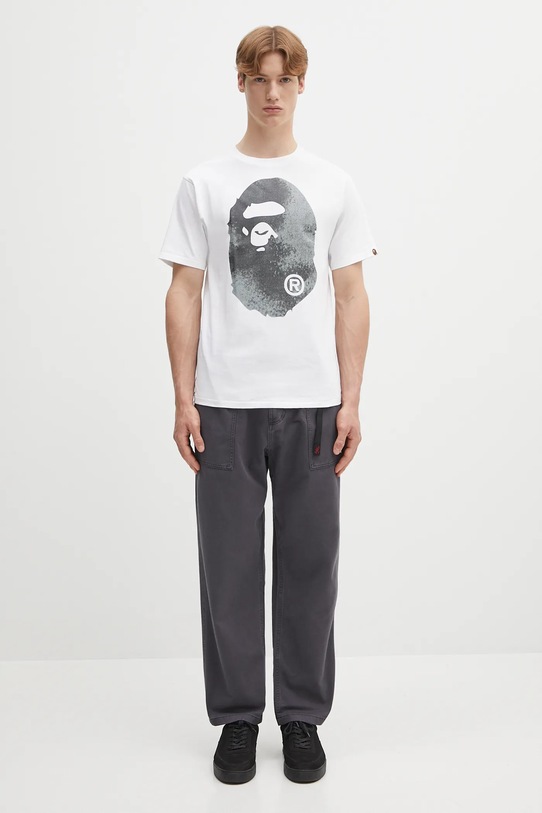 Памучен панталон Gramicci Loose Tapered Ridge Pant G114.OGT сив