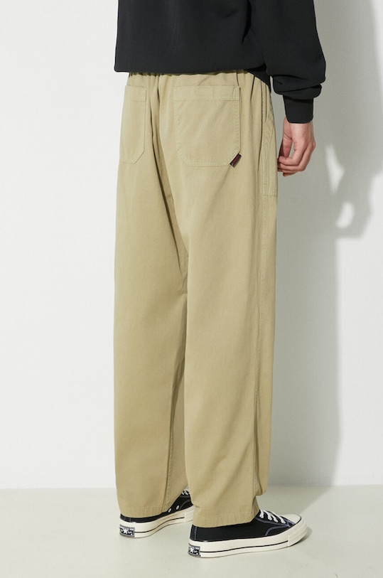 Clothing Gramicci cotton trousers Loose Tapered Ridge Pant G114.OGT green