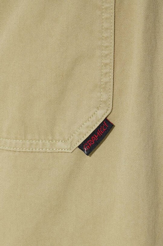 Бавовняні штани Gramicci Loose Tapered Ridge Pant G114.OGT зелений