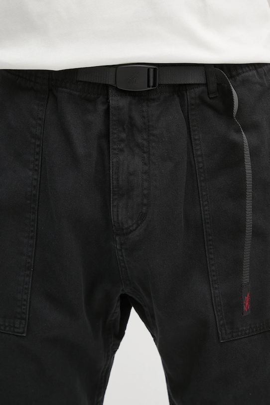 Pamučne hlače Gramicci Loose Tapered Ridge Pant crna G114.OGT