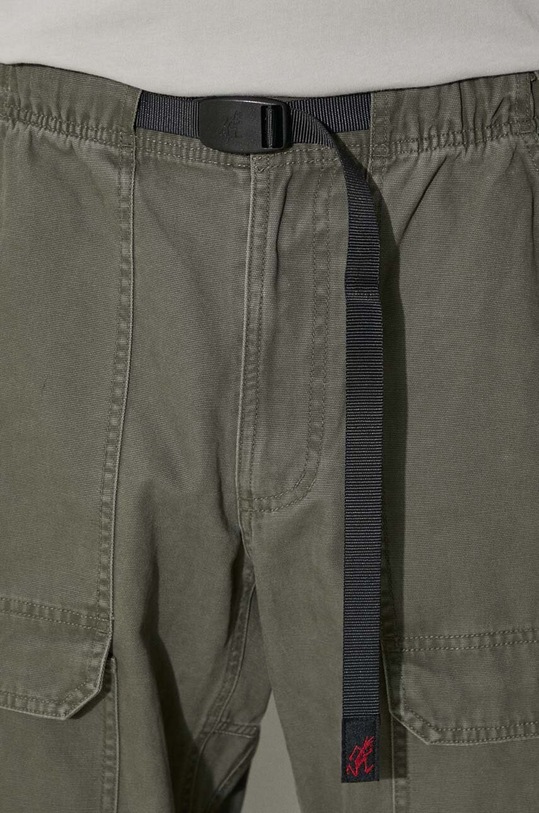 Gramicci cotton trousers Canvas Eqt Pant G4SM.P004 green