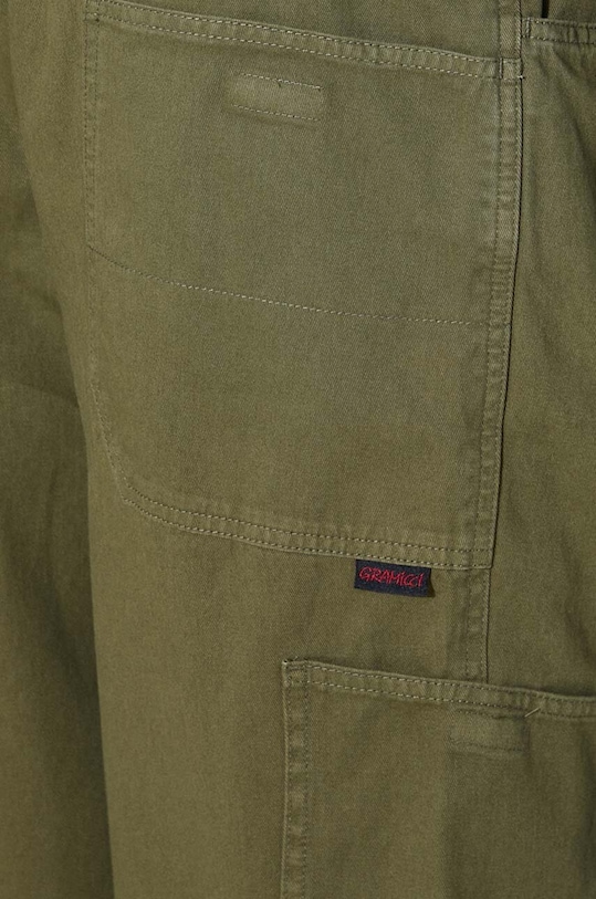 Хлопковые брюки Gramicci Rock Slide Pant G4SM.P087 зелёный