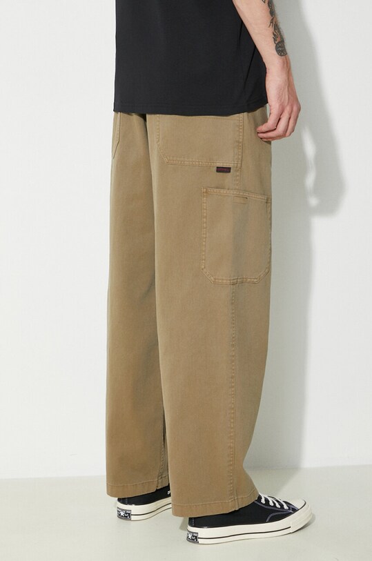 Clothing Gramicci cotton trousers Rock Slide Pant G4SM.P087 green