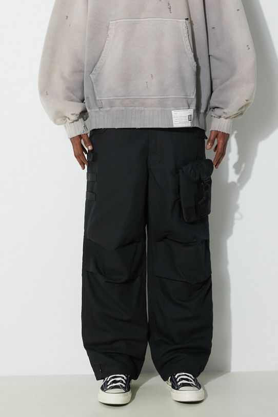 Kalhoty Maharishi M.A.L.I.C.E. M51 Cargo Pants Cotton Hemp Twill 28 cargo černá 5051.BLACK