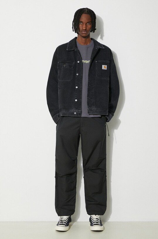 Maharishi spodnie Original Dragon Snopants 5063.BLACK czarny SS24