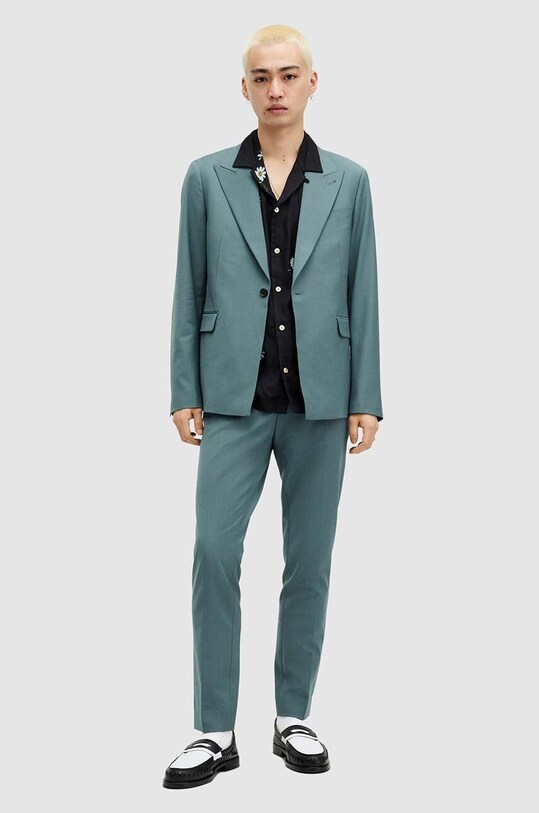 Брюки с шерстью AllSaints MOAD TROUSER MM514Z
