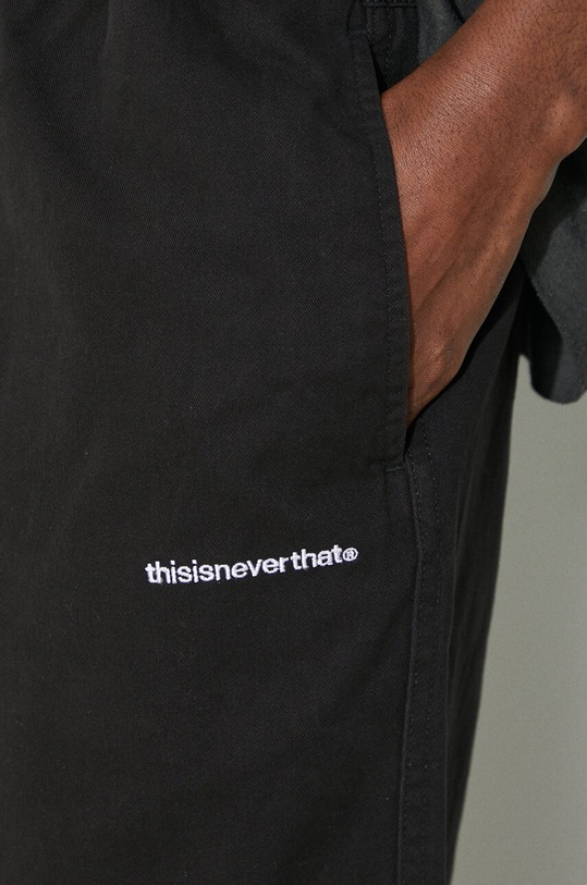 thisisneverthat trousers Easy Pant TN240WPACP01 black