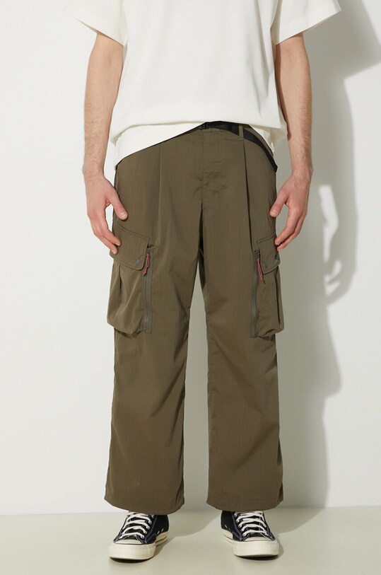 Nanga pantaloni Hinoc Ripstop Field Cargo Pants verde NW2411.1I700.A
