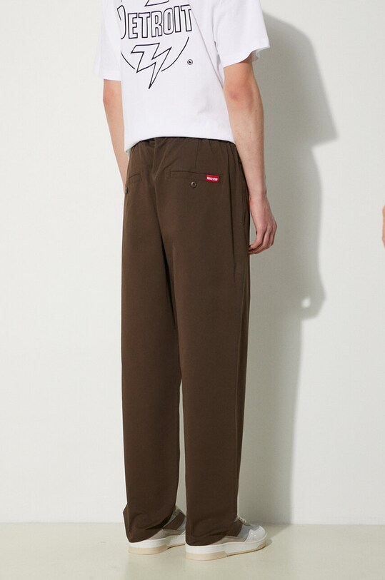 Clothing ICECREAM cotton trousers Skate Pant ICC003 brown
