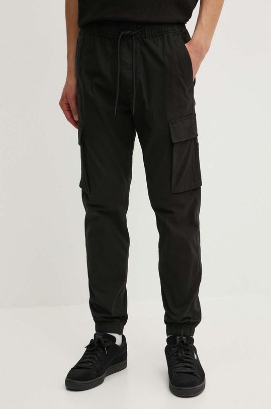 Hollister Co. spodnie z elastanem czarny KI330.4008.900