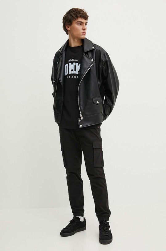 Hollister Co. spodnie KI330.4008.900 czarny SS24