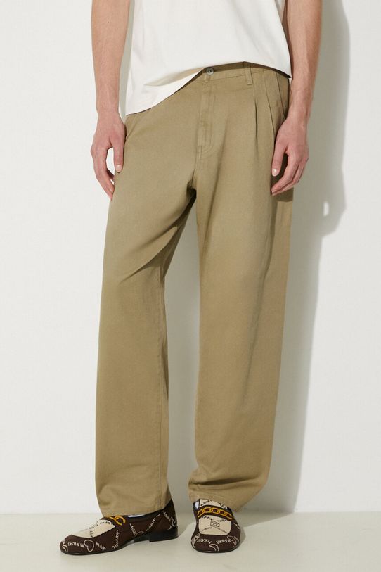 Джинси NEIGHBORHOOD Baggysilhouette Two Tuck Pants бежевий 241YTNH.PTM05