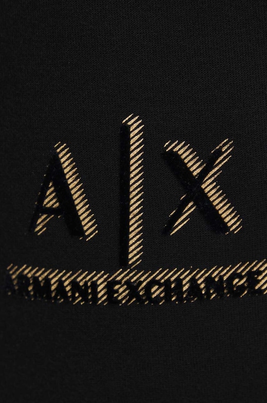 Armani Exchange spodnie dresowe czarny 3DZPSA.Z9N1Z