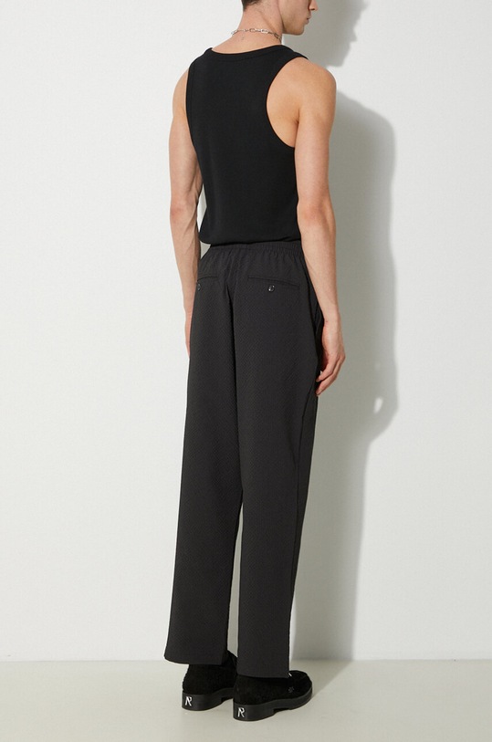 Îmbrăcăminte MKI MIYUKI ZOKU pantaloni Seersucker Trousers SEERSUCKER.TROUSERS negru