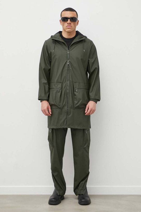 Спортивні штани Rains 18850 Pants 18850.03 зелений AW24