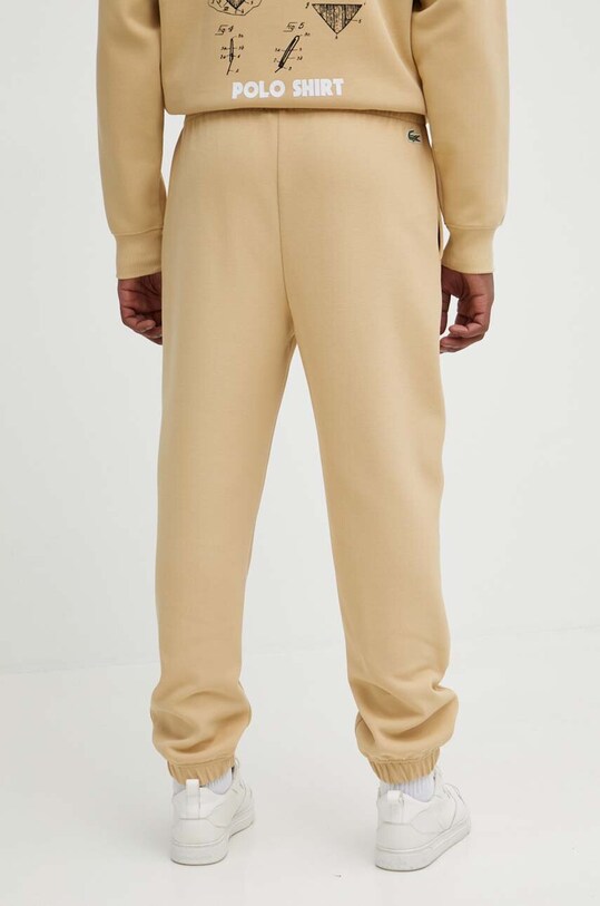 Odzież Lacoste spodnie dresowe XH0147 beżowy