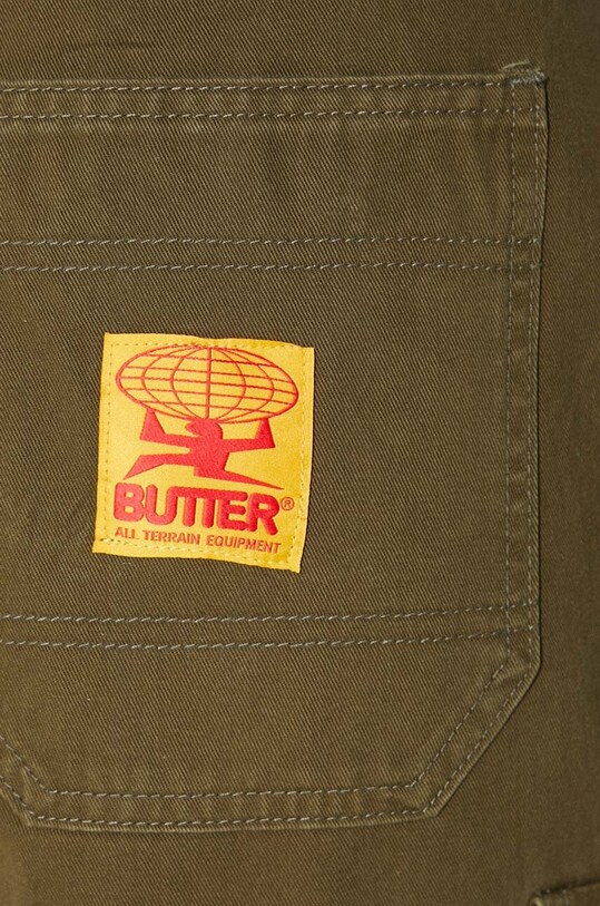 Бавовняні штани Butter Goods Field BGQ1244602 зелений