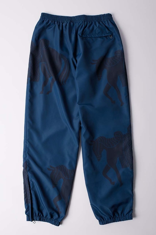 by Parra pantaloni Sweat Horse Track Pants 51237 bleumarin SS24