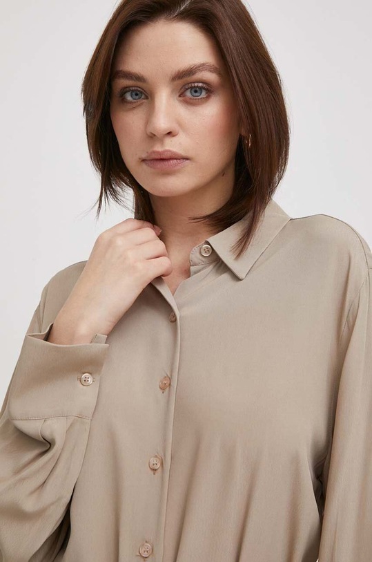 Šaty Tommy Hilfiger béžová WW0WW40563