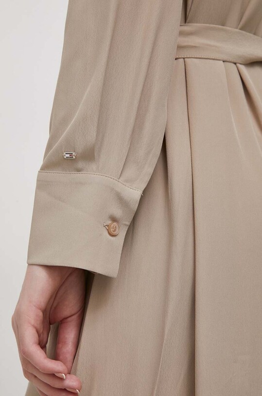 Šaty Tommy Hilfiger WW0WW40563 béžová