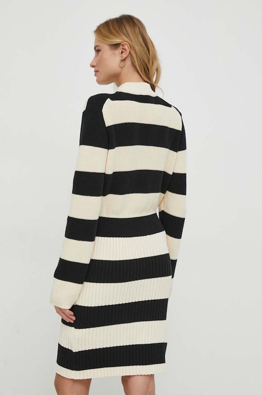 Ruházat Tommy Hilfiger pamut ruha WW0WW40694 fekete