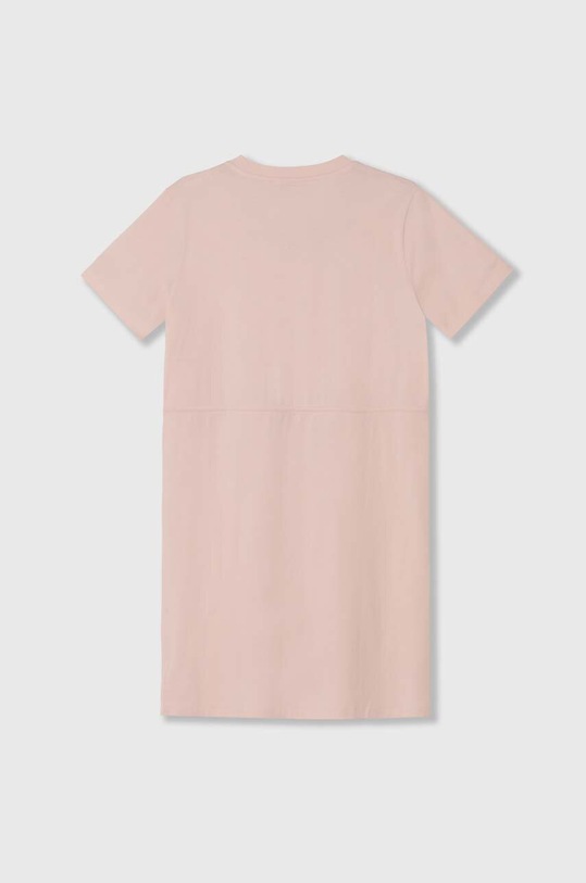 Tommy Hilfiger sukienka bawełniana WW0WW40734 różowy AW24