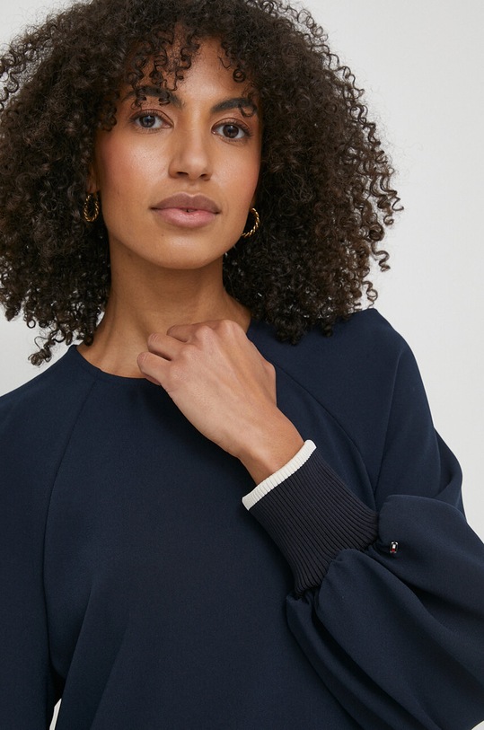 Tommy Hilfiger sukienka granatowy WW0WW40558