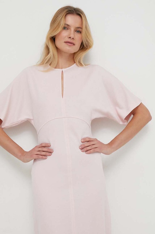 Odzież Tommy Hilfiger sukienka WW0WW40732 różowy