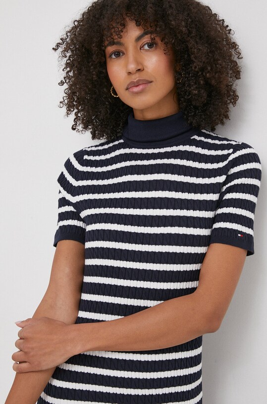 Tommy Hilfiger sukienka granatowy WW0WW40986