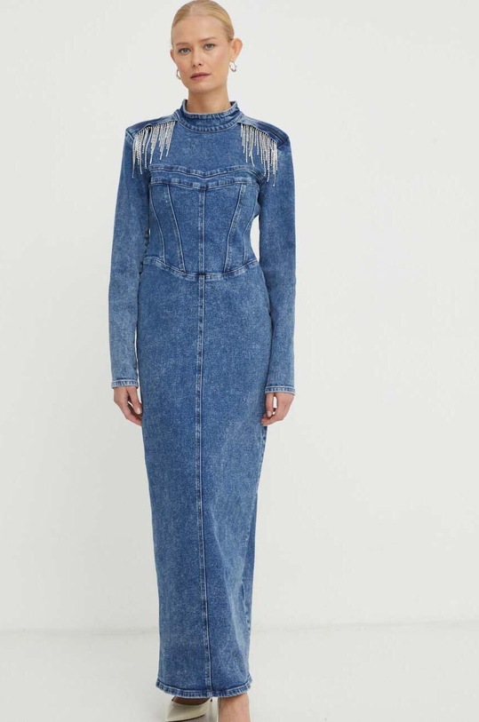 Gestuz rochie din denim 10908469 albastru SS24