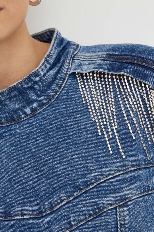 Gestuz rochie din denim 10908469