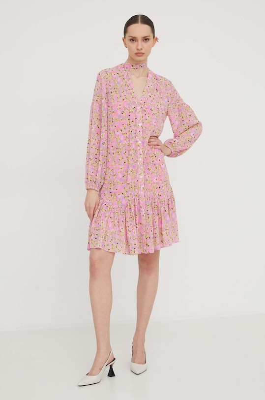 HUGO rochie mini roz 50509165