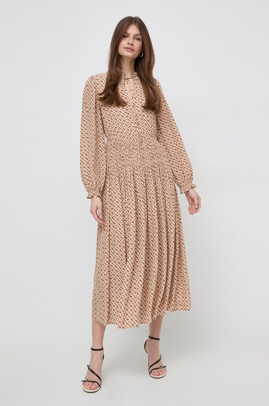 BOSS rochie midi bej 50512139