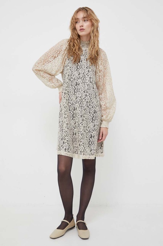 Сукня Bruuns Bazaar BBW3686 бежевий SS24