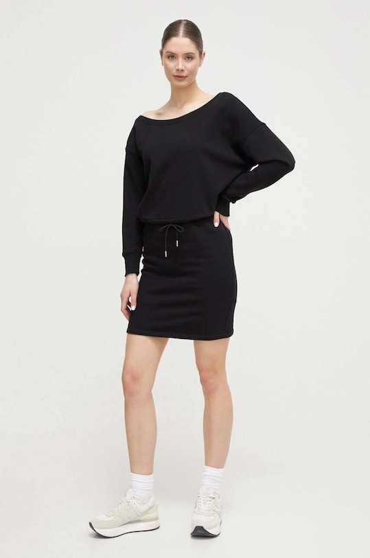 Dkny rochie mini negru DP3D4828