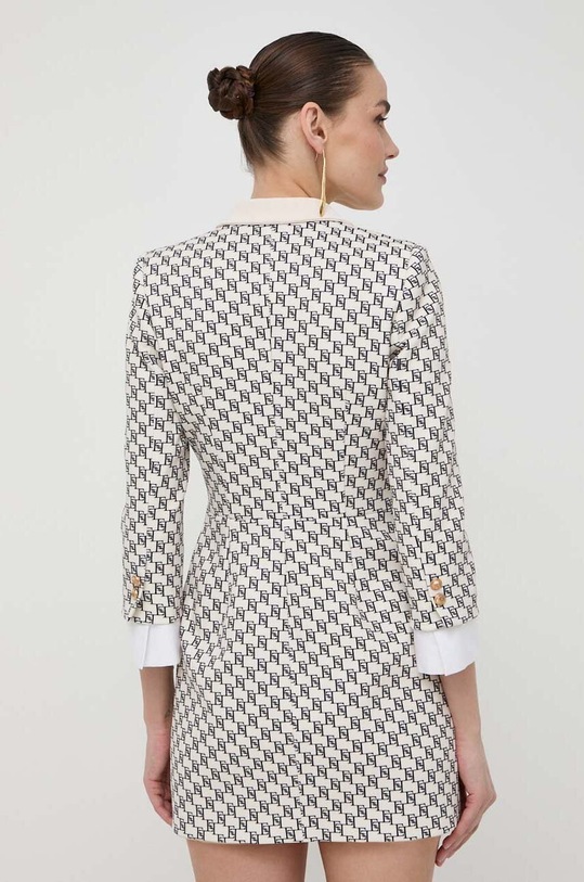 Odzież Elisabetta Franchi sukienka ABS1041E2 beżowy