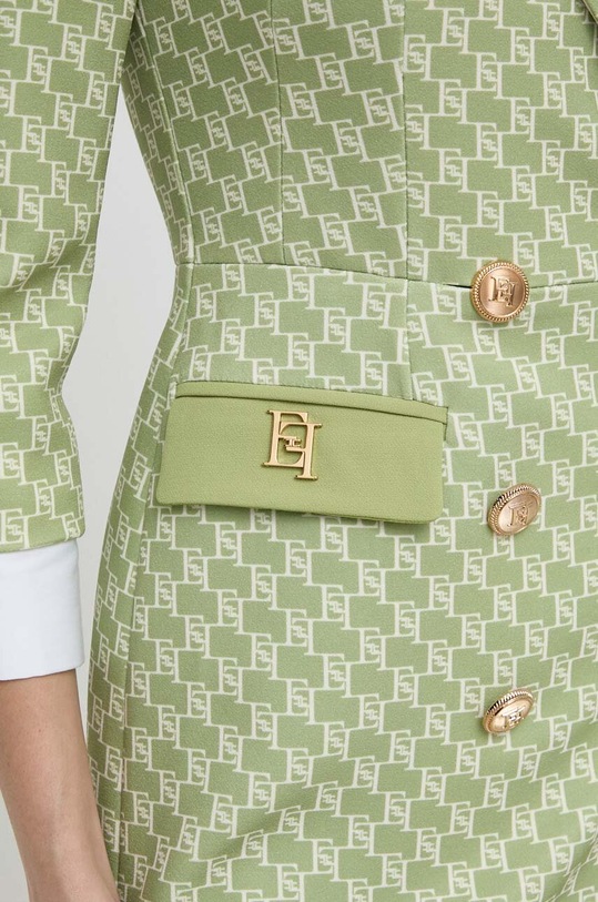 Elisabetta Franchi sukienka ABS1041E2 zielony
