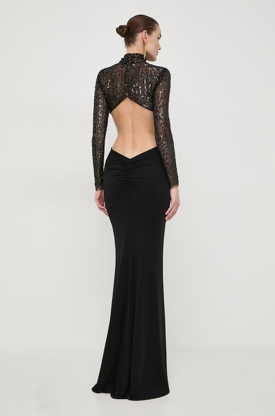 Elisabetta Franchi sukienka AB51641E2 czarny SS24