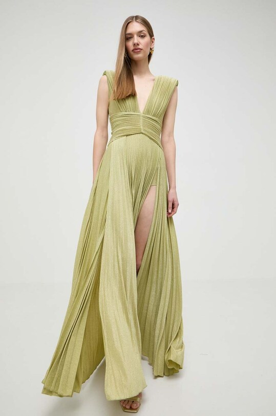 Elisabetta Franchi sukienka AB56341E2 zielony