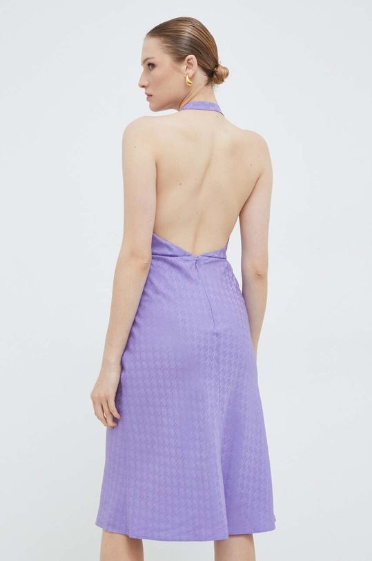 Odzież Elisabetta Franchi sukienka AB57241E2 fioletowy