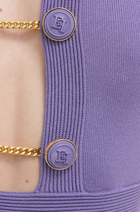Φόρεμα Elisabetta Franchi AM50S41E2 μωβ