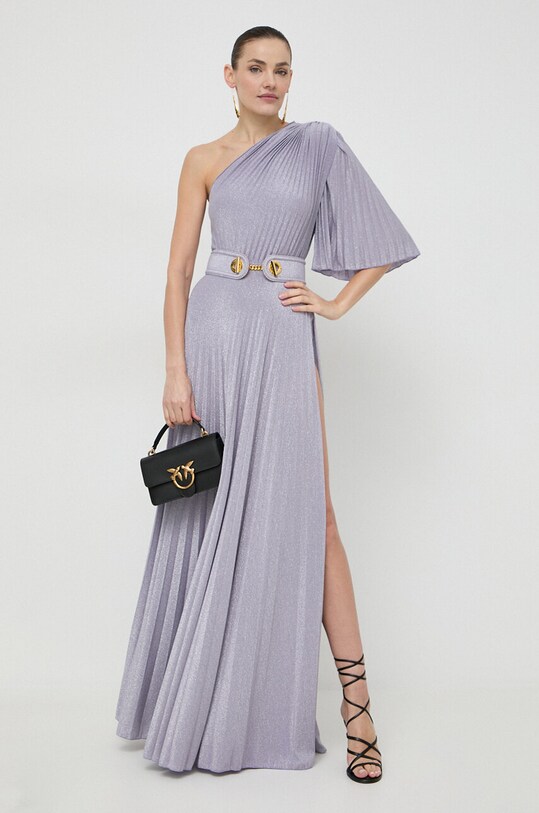 Elisabetta Franchi vestito maxi violetto AB53441E2