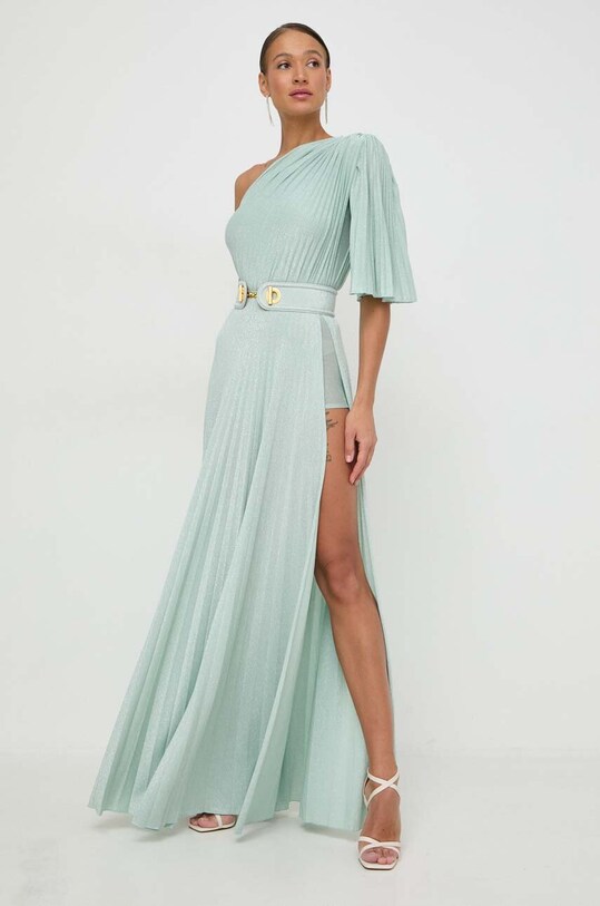 Φόρεμα Elisabetta Franchi πράσινο AB53441E2