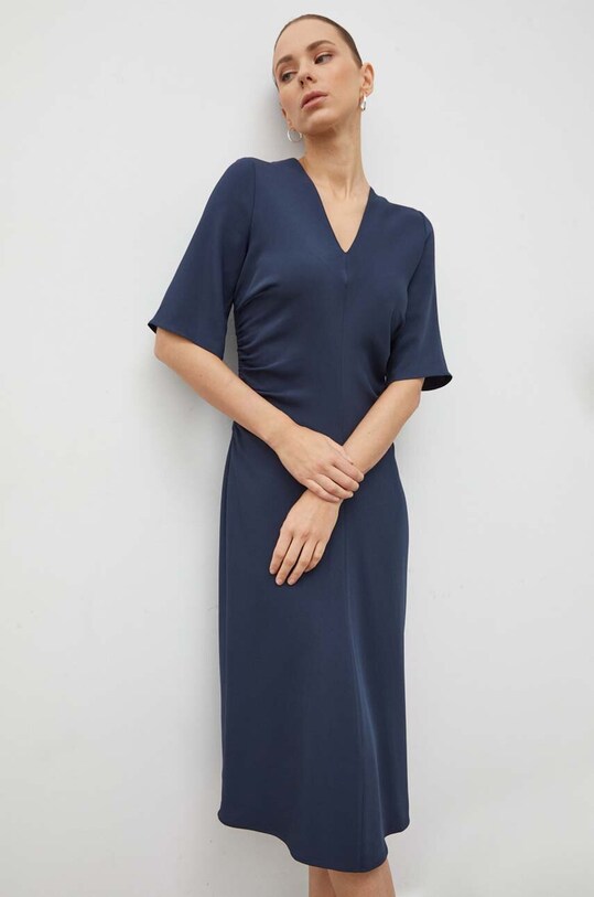 Сукня Samsoe Samsoe casual темно-синій F23400082
