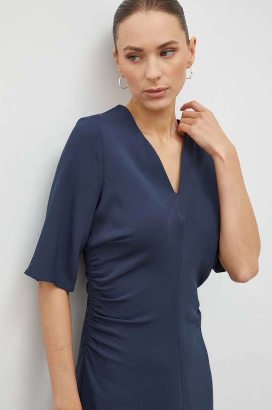 Samsoe Samsoe rochie F23400082 bleumarin