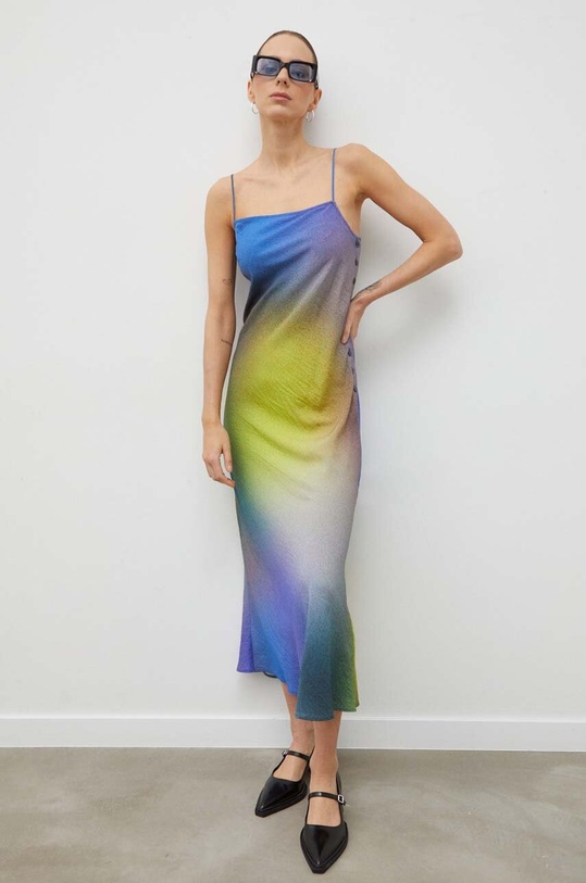 Samsoe Samsoe rochie F23400073 multicolor SS24